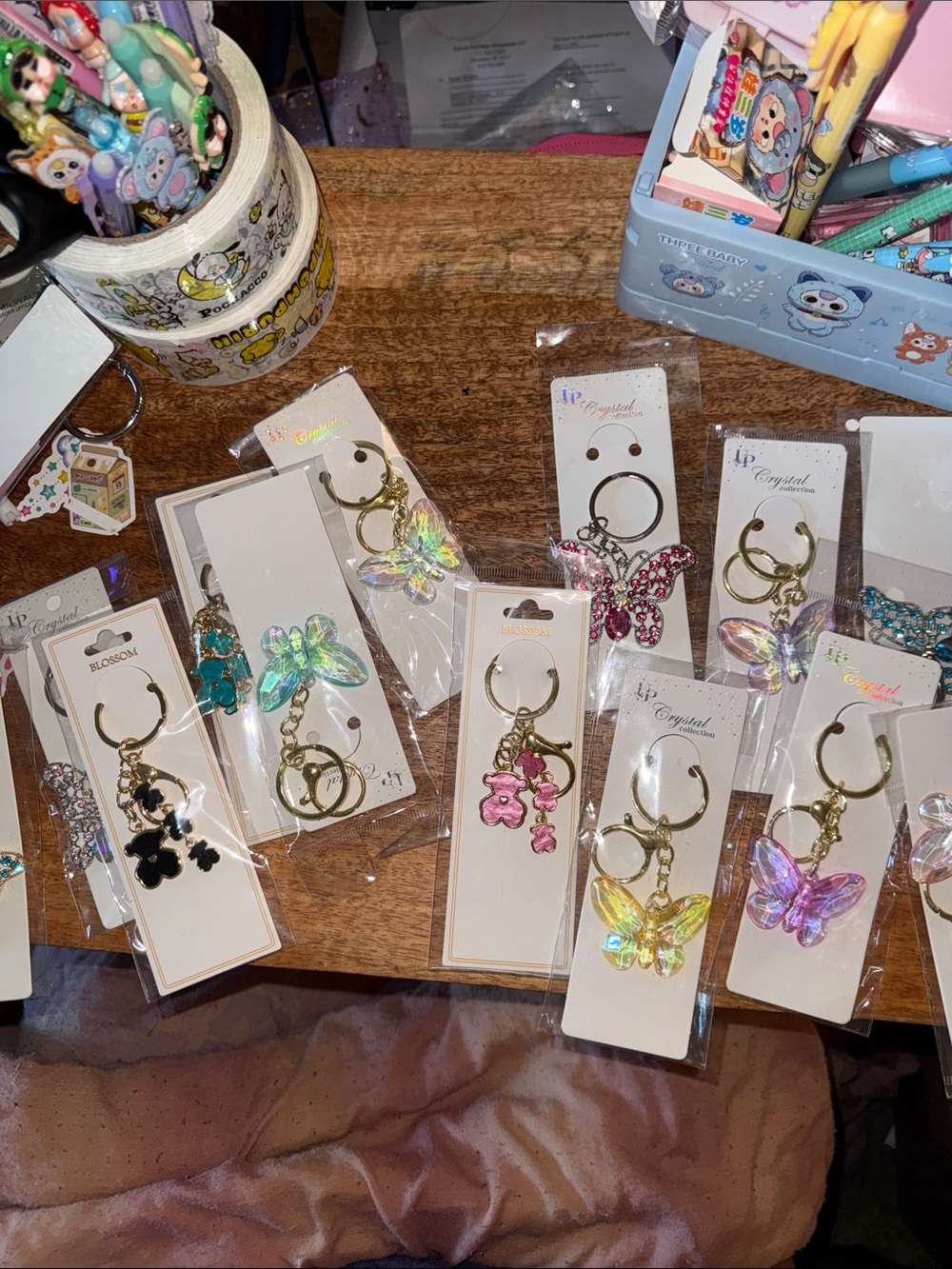 Blingy bag charm lot of 13